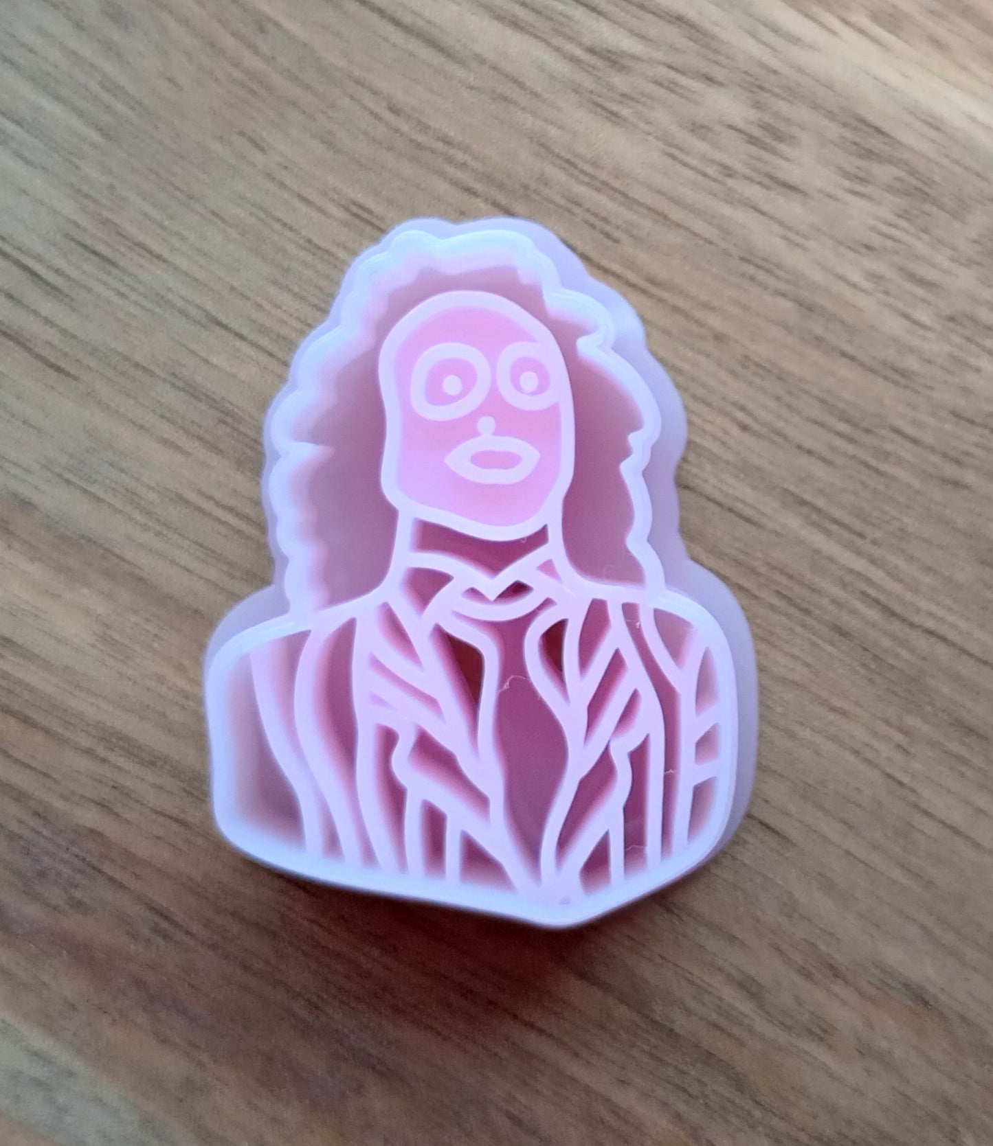 Beetle Juice | Lydia | Halloween Man And Woman | Scary Movie Characters | Polymer Clay Cutter