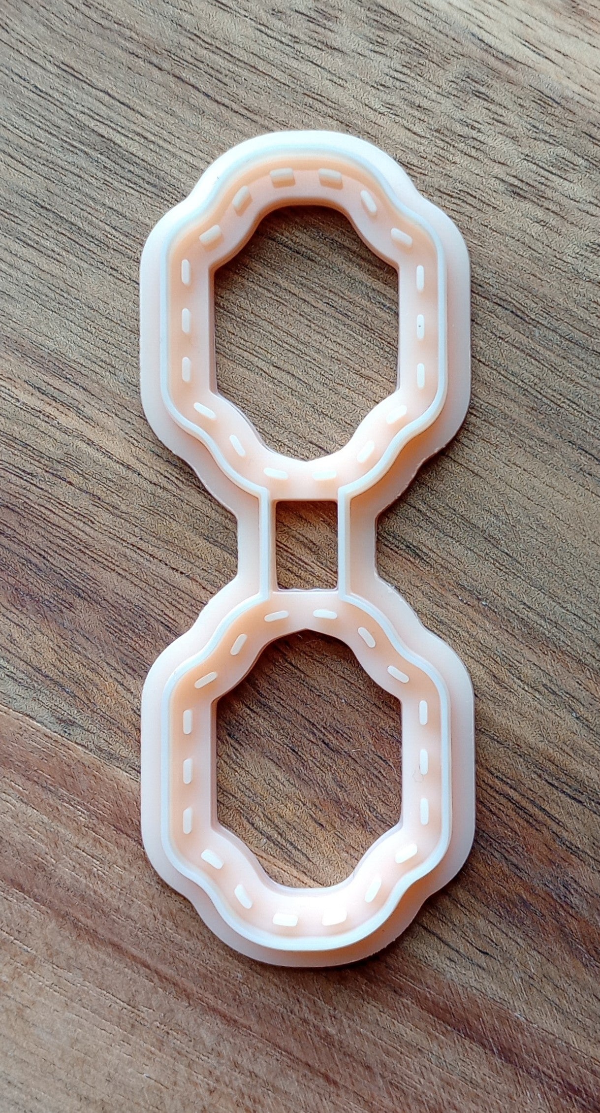 Leather Stitch | Keychain Clay Cutter | Designs 1 - 6 | Polymer Clay Cutter