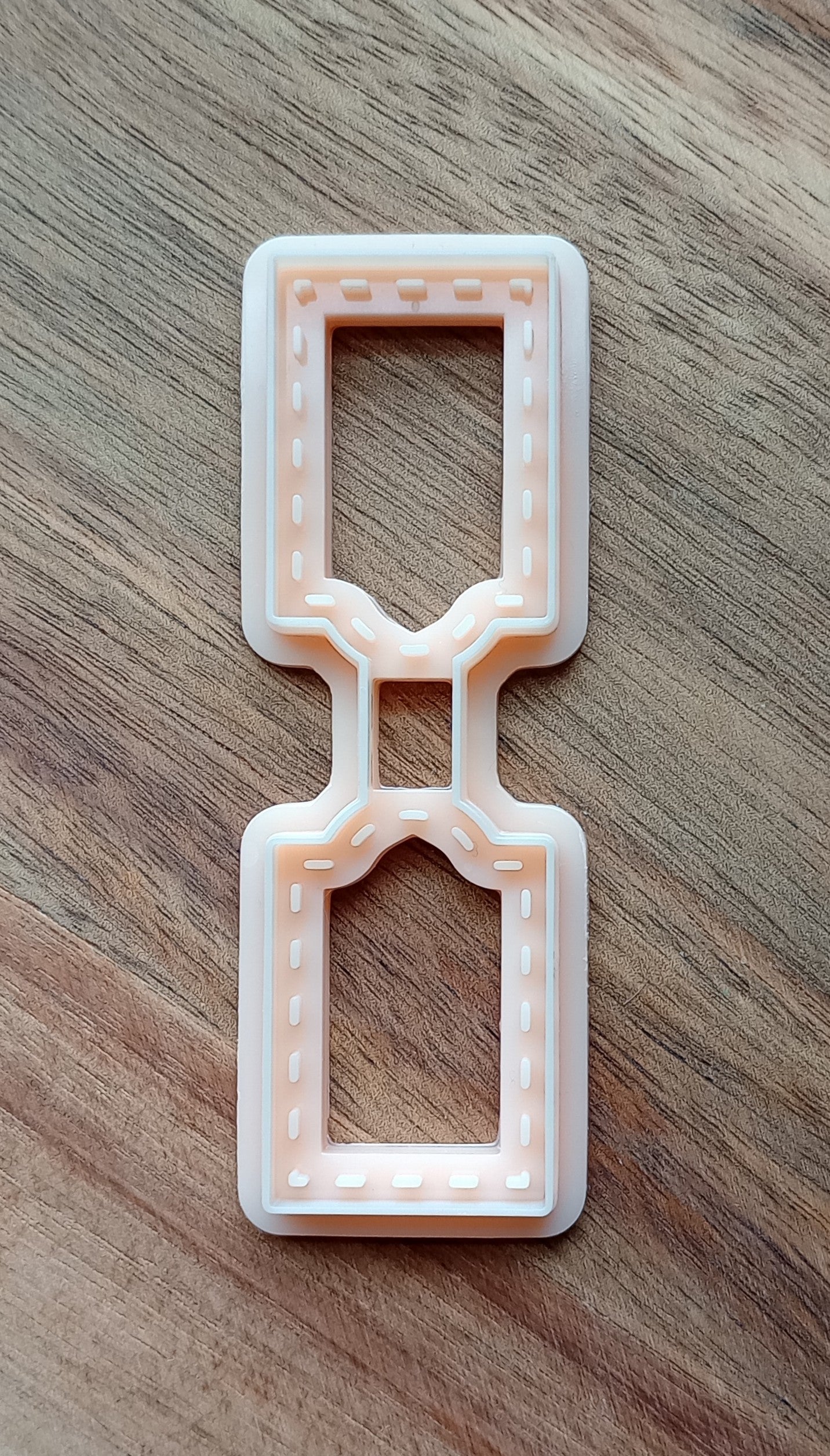 Leather Stitch | Keychain Clay Cutter | Designs 7 - 12 | Polymer Clay Cutter