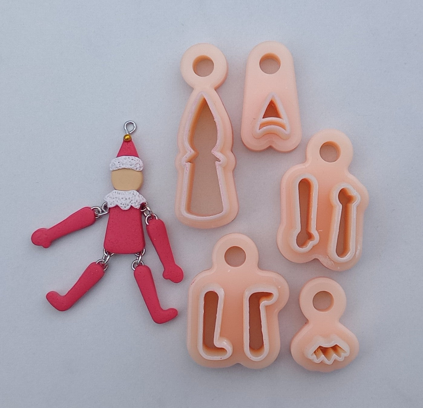 Elf On A Shelf | Santa's Elf | Christmas | Polymer Clay Cutter