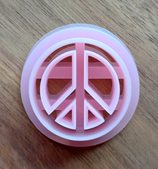 Peace Sign | Polymer Clay Cutter