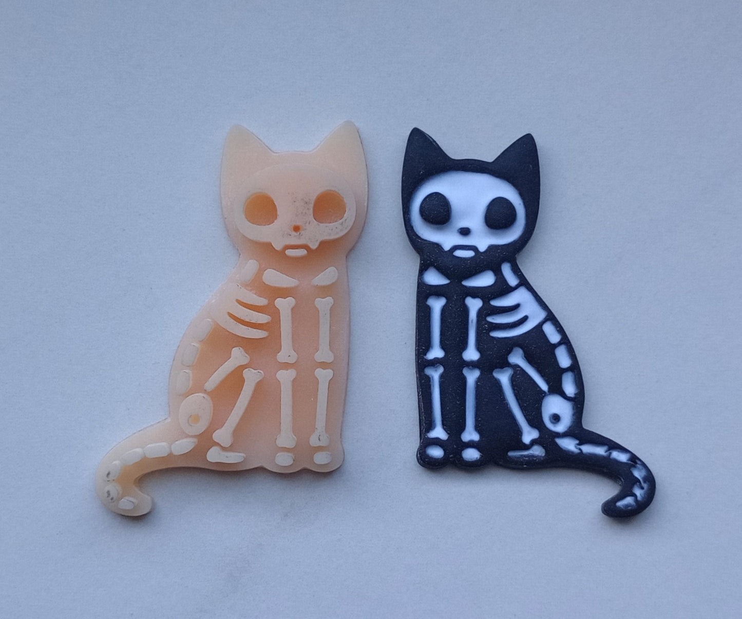 Skeleton Cat | Cat Clay Cutter | Cat Skeleton Stamp | Polymer Clay Cutter