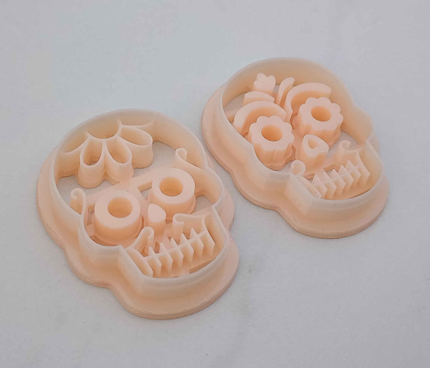 Sugar Skulls | Dia De Los Muertos | Day Of The Dead | Polymer Clay Cutter