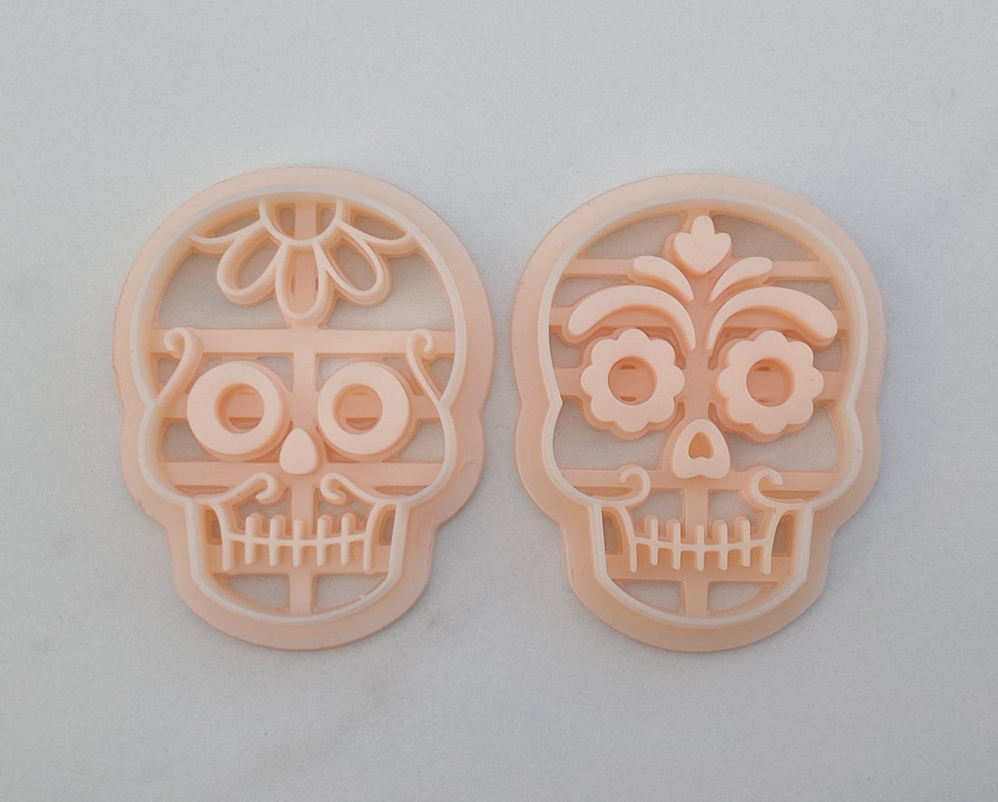 Sugar Skulls | Dia De Los Muertos | Day Of The Dead | Polymer Clay Cutter