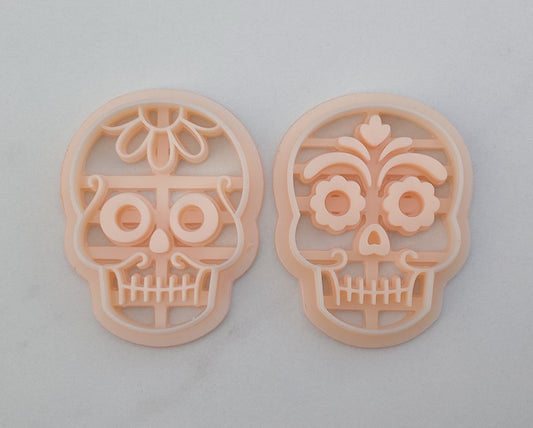 Sugar Skulls | Dia De Los Muertos | Day Of The Dead | Polymer Clay Cutter